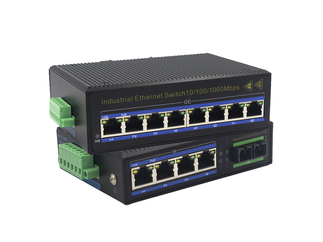 Unmanaged Industrial Ethernet Switch/POE