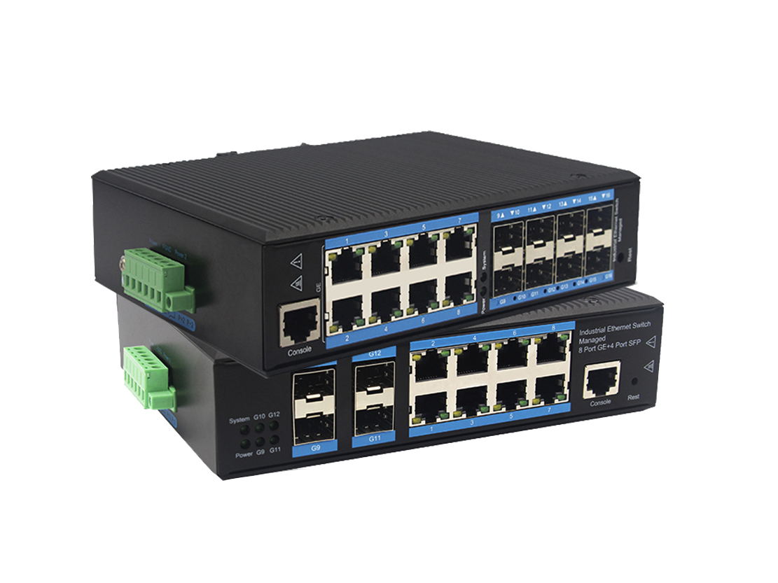 Managed Industrial Ethernet Switch/POE+